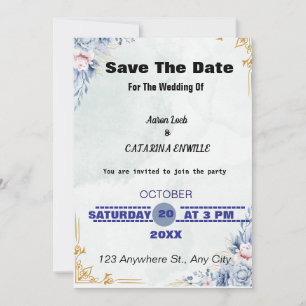 SAVE THE DATE EINE EINLADUNG ZUR LIEBE