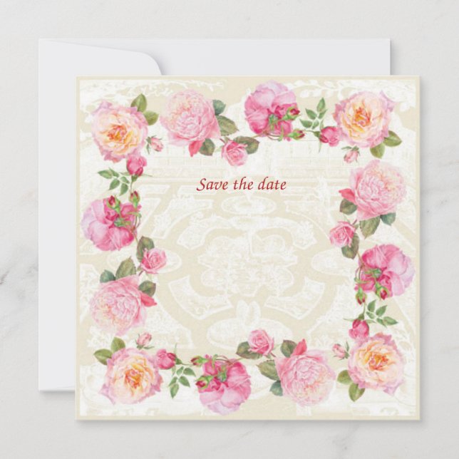 Save the Date Einladung (Vorderseite)