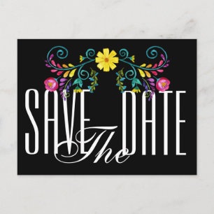Save the Date Einladung auf Postkarte