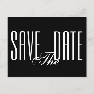 Save the Date Einladung auf Postkarte
