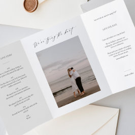 Save the Date Einladung mit Foto