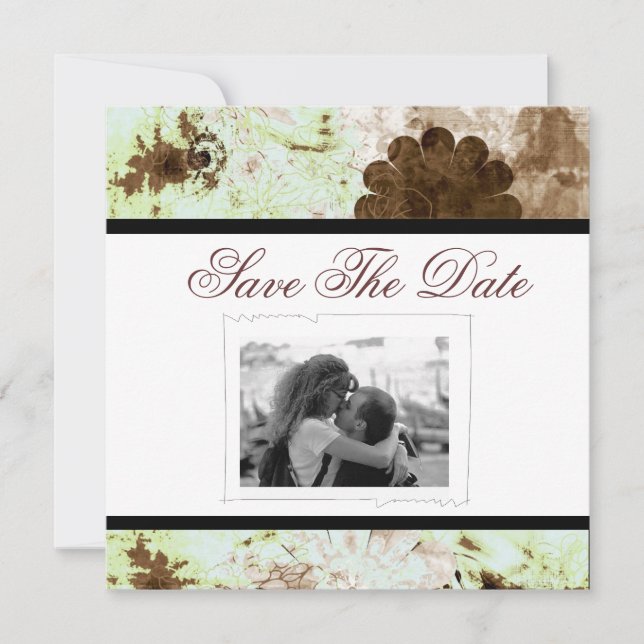 Save the Date Einladung zur Hochzeit (Vorderseite)