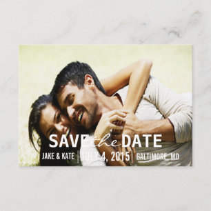 Save the Date/Einladung zur Hochzeit Wir Date