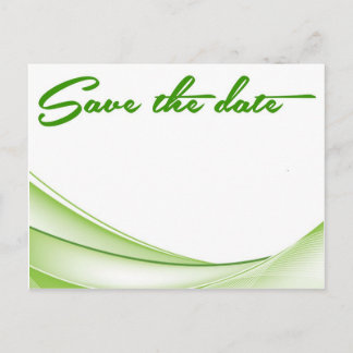 Save the Date Einladungskarte Ankündigungspostkarte
