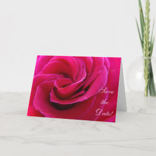 Save The Date! Einladungskarten Rosenhochzeit