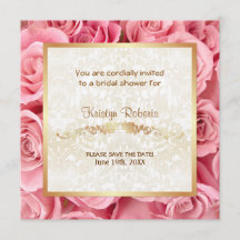 Élégance rose - Douche