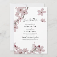 Élégant Mariage de fleurs de cerises florales