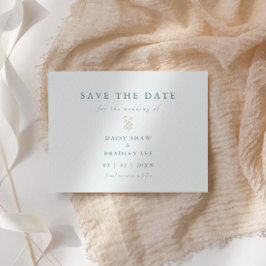 Save The Date Élégant Script moderne Aquarelle marguerite