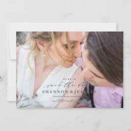 SAVE THE DATE elegante Kalligraphie