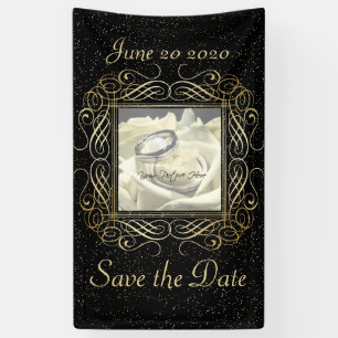 Save the Date elegantes Banner