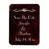 Save the Date Elegantes Rauchen und Feuer Abstrakt