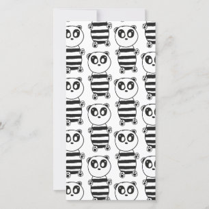 Save The Date Enfants Panda