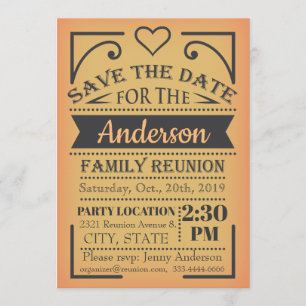 Save The Date Enregistrer la conception de réunion Date