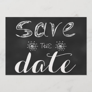 Save The Date Enregistrer La Date : Blackboard Edition