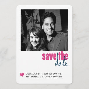 Save The Date Enregistrer la date d'arrivée