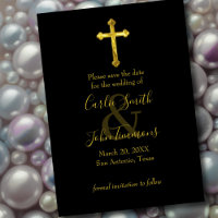 Enregistrer la date Gold Cross N'importe quelle co
