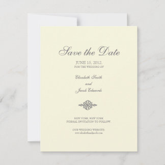 Save The Date Enregistrer la date // La collection Elegance