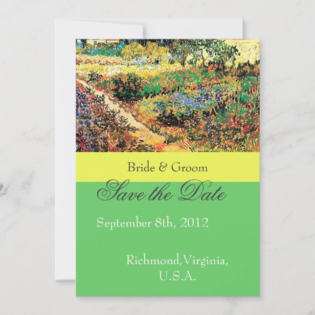 Save The Date Enregistrer la date pour les mariages.... (Devant)