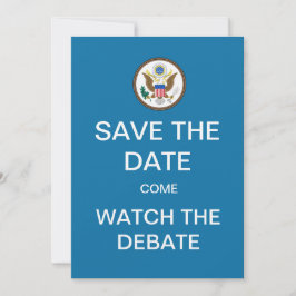 Save The Date Enregistrer La Date Regarder L'Invitation Du Débat