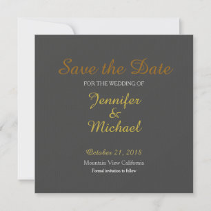 Save The Date Enregistrer l'écriture manuscrite Mariage date Lai