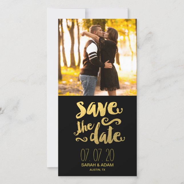 Save The Date Enregistrer notre date | Photo Enregistrer la date (Devant)