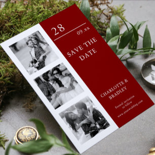 Save The Date Enregistrez la date de votre mariage moderne avec