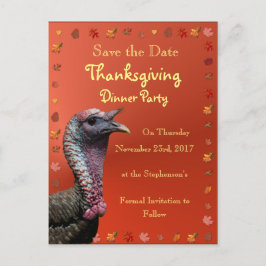 Save the Date Erntedank Postkarte