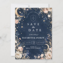 Ethereal Starry Nights Celestial Wedding