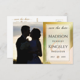 Save The Date Fab Chartreuse 🤵 Mariage économique audacieux et