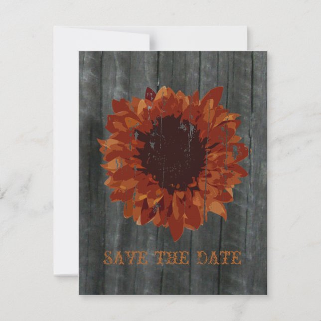 Save The Date Faire part d'annonce de sauvegarde de date Tournes (Devant)
