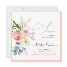 Faire part de PixDezines Pivoines roses blush