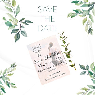 Save The Date Faire suivre la date de la photo de l'annonce de m