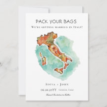 Faites vos valises Italie Mariage de destination