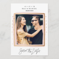 Faux Confetti Rose Blanc Photo Enregistrer La Cart
