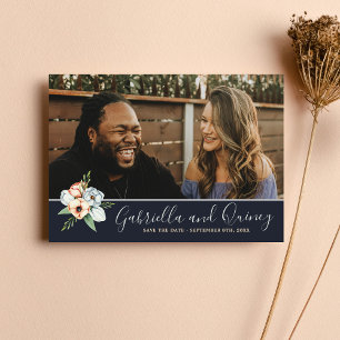 Save The Date Ferme Floral Anémone Verdure Économisez La Date