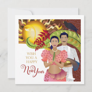 Save The Date Fête du Nouvel An Sri Lanka