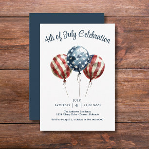 Save The Date Fête patriotique du 4 juillet