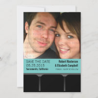 Film Theatre Photo Enregistrer la date Invitation,