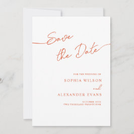 Save the Date Flachkarte für eine Boho Chic Hochze