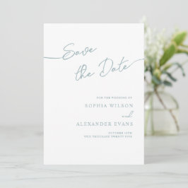 Save the Date Flachkarte für eine Boho Chic Hochze
