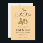 Save The Date Flat Announcement Card Ankündigung<br><div class="desc">Save the date for your western wedding!</div>