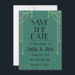 Save The Date Flat Announcement Card Ankündigung<br><div class="desc">Save the date for your western wedding!</div>