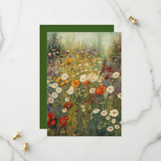 Save The Date Fleurs en fleurs