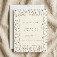 Fleurs sauvages délicates motif sans couture maria