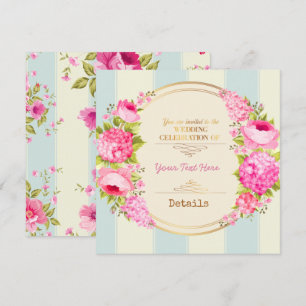 Save The Date Floral
