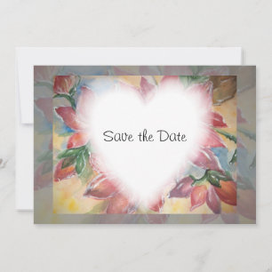 Save The Date Floral