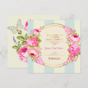 Save The Date Floral Enregistrer La Date