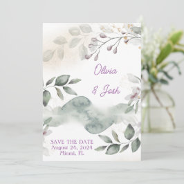 SAVE THE DATE FLORALISCHE EINLADUNGSKARTEN