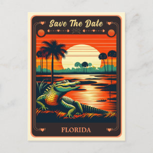 Save The Date   Florida Einladung Postkarte
