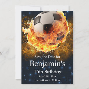Save The Date Football, Football, Anniversaire Football